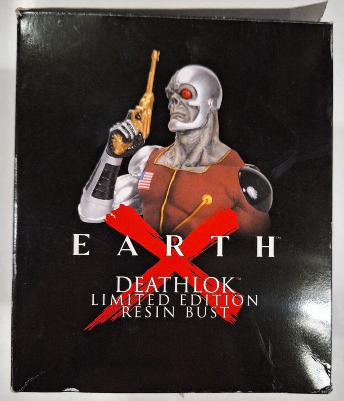 EARTH X DEATHLOK LIMITED ED BUST (2002) MARVEL/DYNAMIC FORCES Alex Ross w CoA