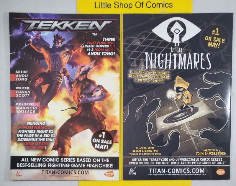 Dark Souls Tales of Ember #1 and #2 Set 2017 Titan Comis