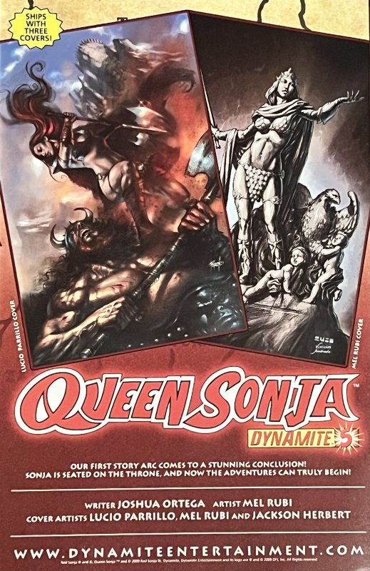 Queen Sonja #4 Lucio Parrillo Cover (2010)