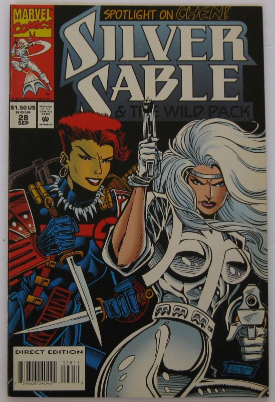 Silver Sable #28 (Sep 1994, Marvel), NM condition (9.4) 