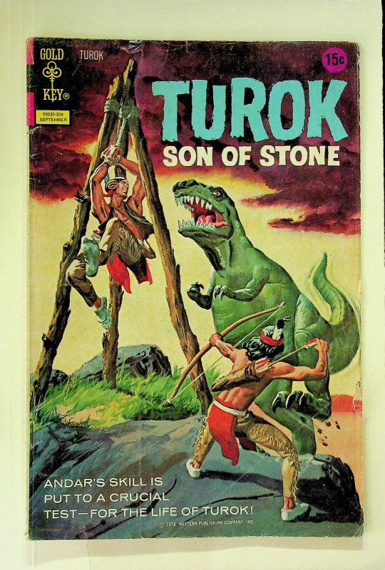 Turok, Son of Stone #80 (Sep 1972, Gold Key) - Good- 