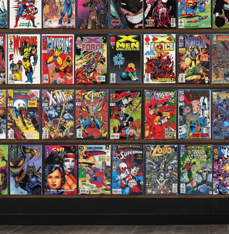 Huge Lot 150+ Comics with Wolverine, X-Factor, Superman & More!