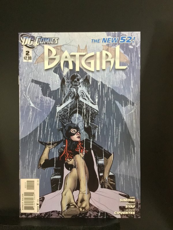 Batgirl #2 Adam Hughes cover art (2011)