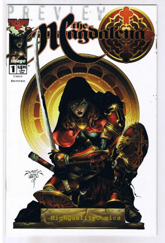 MAGDALENA / BLOOD LEGACY PREVIEW #1, Flip cv, 2000, VF/NM