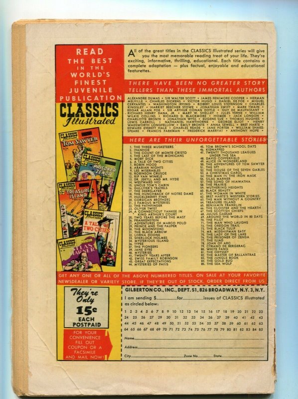 Classics Illustrated  83 GD/VG- Jungle Book  1st Edition