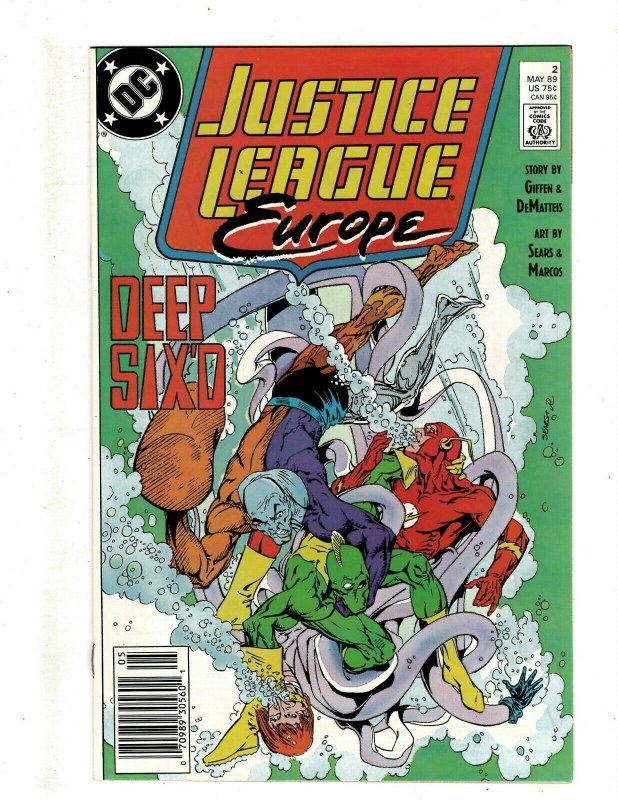 12 Justice League Europe DC Comics # 2 3 4 5 6 7 8 9 10 11 12 13 The Flash HG2