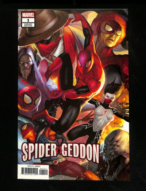 Spider-Geddon #1  In-Hyuk Lee Connecting Variant