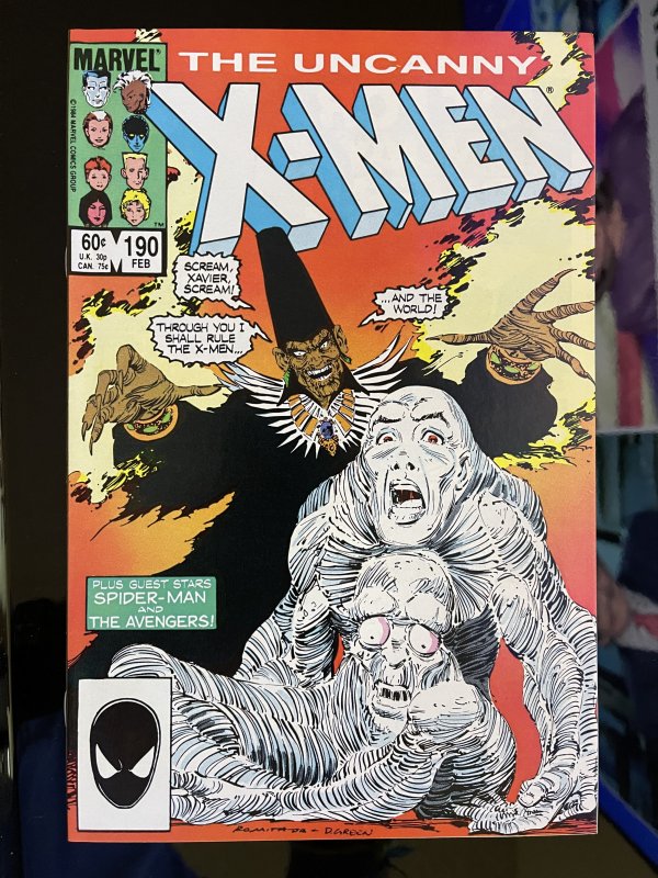 The Uncanny X-Men #190 (1985) SHG