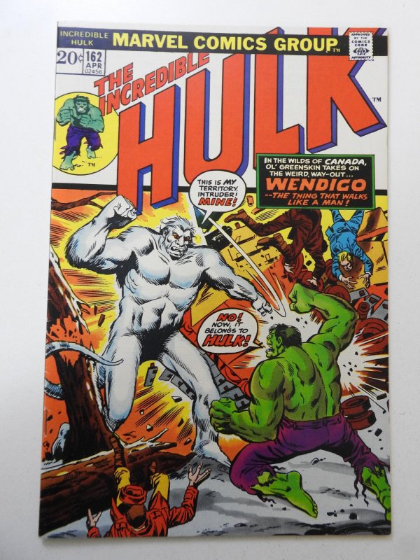 The Incredible Hulk #162 (1973) VF+ Condition! 1st Appearance of the Wendigo!