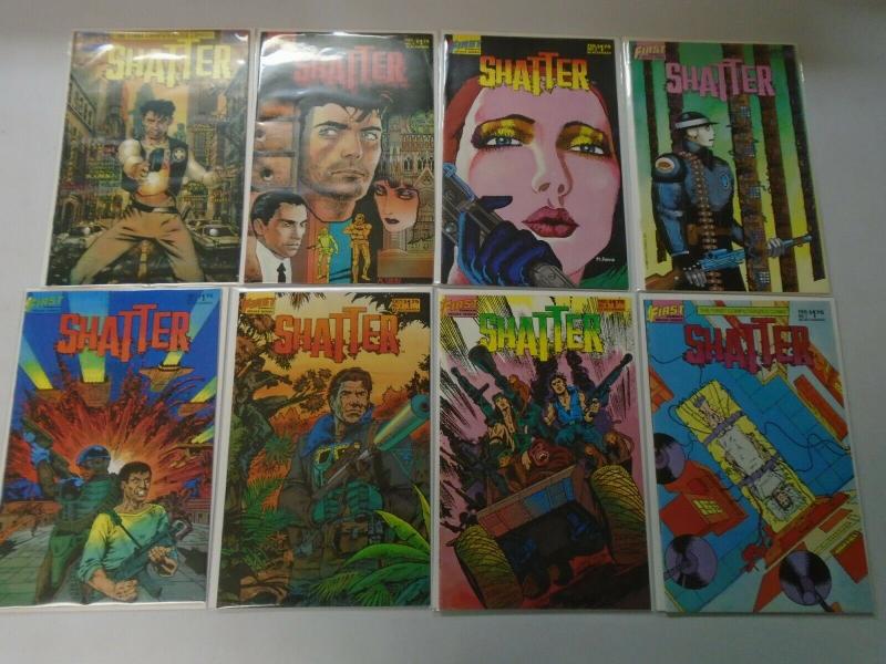 Shatter set #1-14 + Special 15 different issues 8.0 VF (1985)