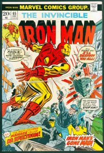 Iron Man 65 VF 8.0 Marvel 1973