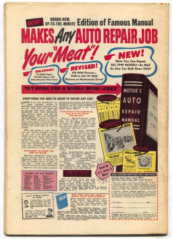 Hit #62  1950 - Quality  -FN/VF - Comic Book