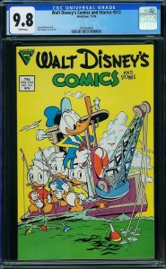 Walt Disney's Comics & Stories #512 (1986) CGC 9.8 NM/MT