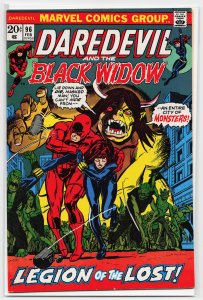Daredevil #96 (1973) Black Widow