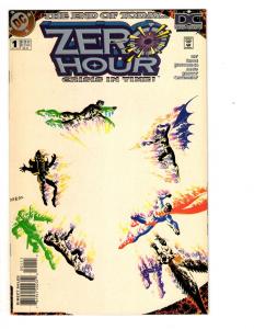 5 Zero Hour Crisis in Time DC Comic Books # 4 3 2 1 0 Superman JLA Batman CB1