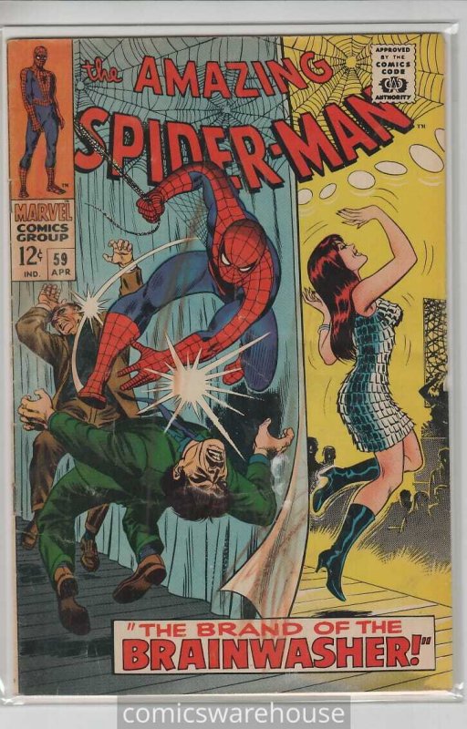 AMAZING SPIDER-MAN (1963 MARVEL) #59 VG/FN A10153