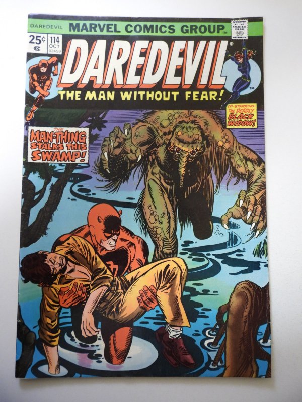 Daredevil #114 (1974) 1st Full App of Death-Stalker FN+ Condition MVS Intact