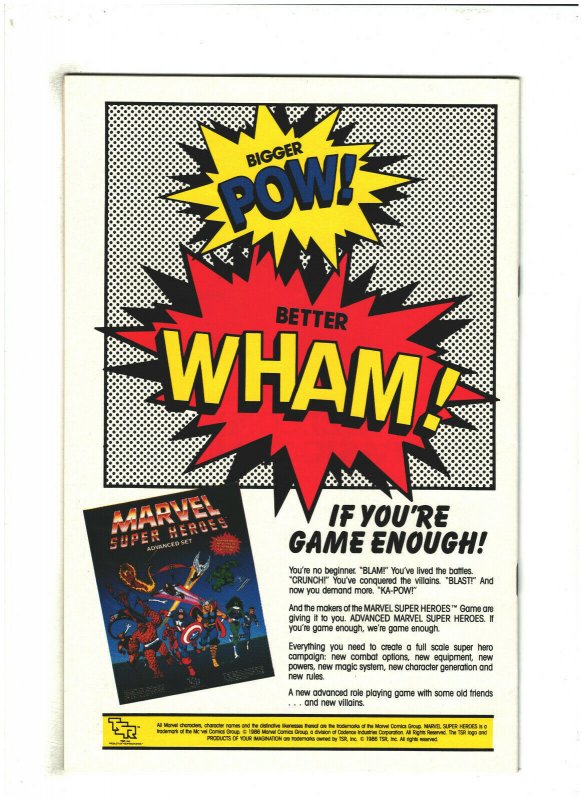 X-Men vs. Avengers #1 NM- 9.2 Marvel Comics 1987 Marc Silvestri, Wolverine