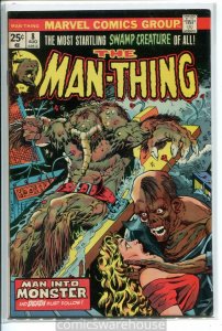 MAN-THING (1974 MARVEL) #8 FN A06449