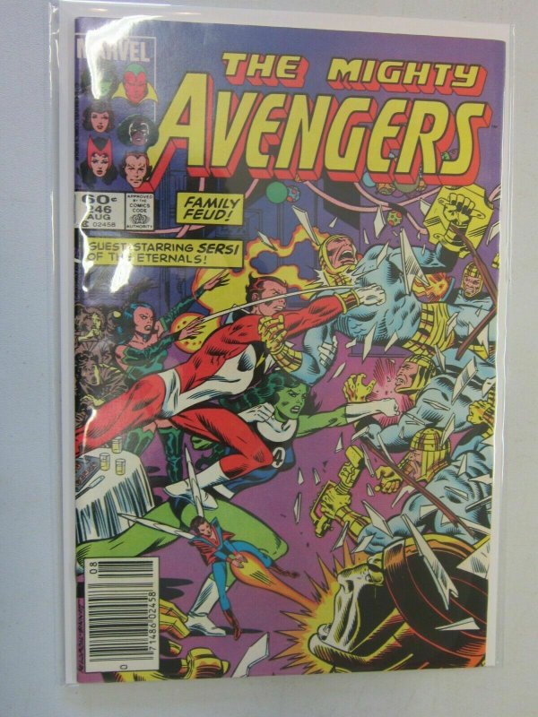 The Mighty Avengers #248 Newsstand 6.0 FN (1984)