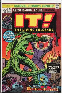 Astonishing Tales #24 (1974) It, the Living Colossus