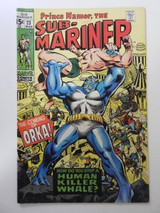 Sub-Mariner #23 (1970) VG/FN Condition! First appearance of Orka!