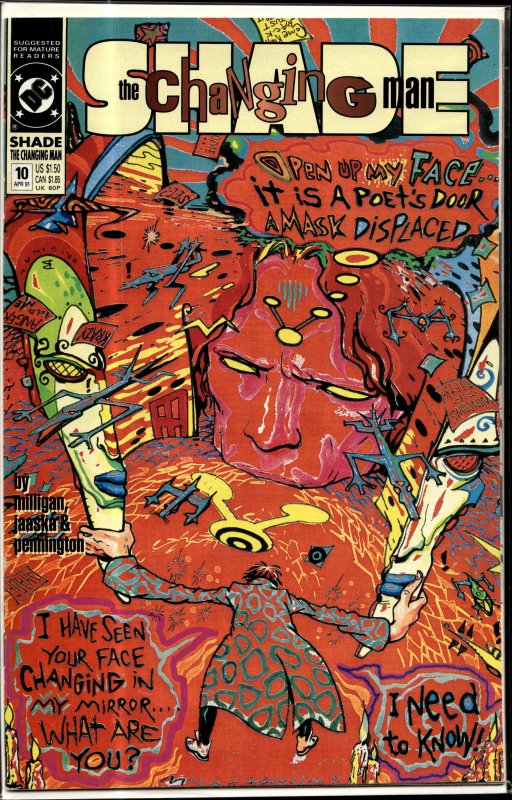 Shade, the Changing Man #10 (1991) Shade