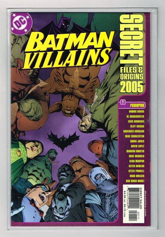 Batman Villains Secret Files And Origins 2005 (2005)