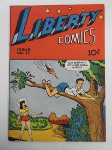 Liberty Comics #11 (1946) Golden Age Greatness! Beautiful NM- Condition!