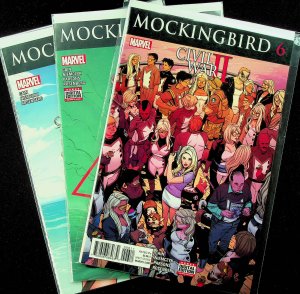 Mockingbird #6-8 (Aug-Dec 2016, Marvel) - Comic Set of 3 - Near Mint