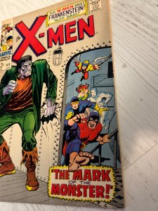 The X-Men #40 (Marvel Comics January 1968) Frankenstein 1st Appearance in Marvel