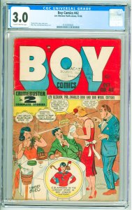 Boy Comics #42 (1948) CGC 3.0
