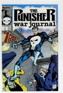 Punisher War Journal (1988 series)  #1, NM- (Actual scan)