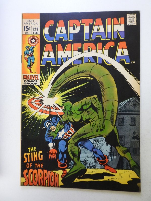 Captain America #122 (1970) VF- condition