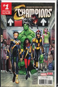 Champions #1 (2016) Champions [Key Issue]