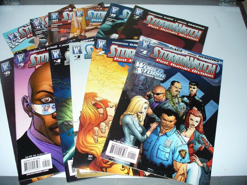 Stormwatch: Post Human Division  Wildstorm  Issues 1 - 12 Comic Books