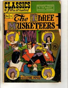 6 Classics Illustrated Comics #12 (71) 15 (71) 16 (20) 1 (78) 3 (21) 10 (78 JL26