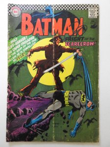 Batman #189 (1967) 1st Silver-Age Scarecrow! VG- Condition