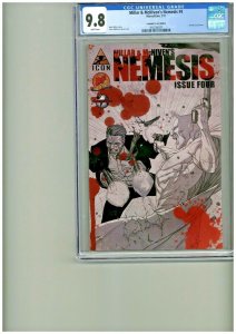 Millar & McNiven's Nemesis #4 DF EXCLUSIVE  CGC 9.8 GORGEOUS SLAB WHITE PAGES.