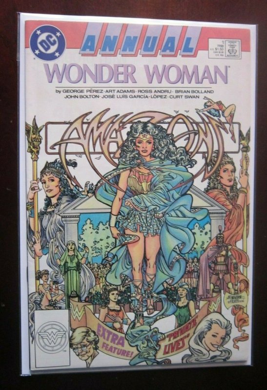 Wonder Woman #1 Annual 8.0 VF (1988) 2nd Series