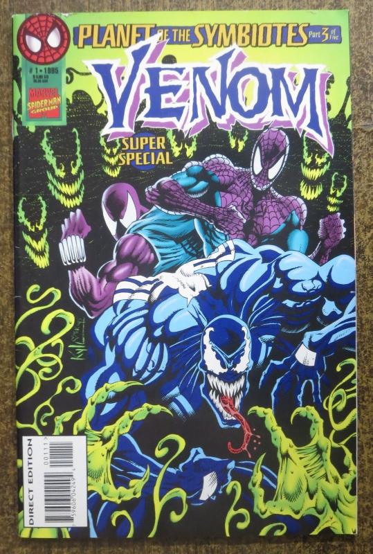 VENOM SUPER SPECIAL #1 (Marvel, 1995): Planet of The Symbiotes part 3 of 5 FINE