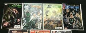 X-FACTOR #1-4, 201-203 7PC RUN (VF/NM) #1 INCLUDED!! 2006-2010