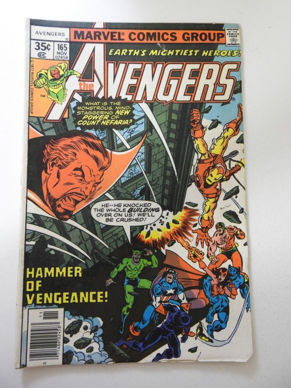 The Avengers #165 (1977) VG Condition