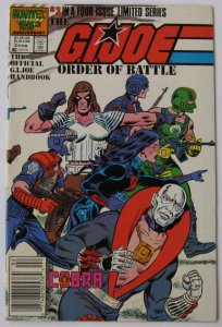 G.I. Joe Order Of Battle #3 (Feb 1987, Marvel), FN-VFN condition (7.0)