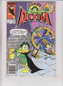 Count Duckula #3 VF first appearance of danger mouse - marvel comics - newsstand