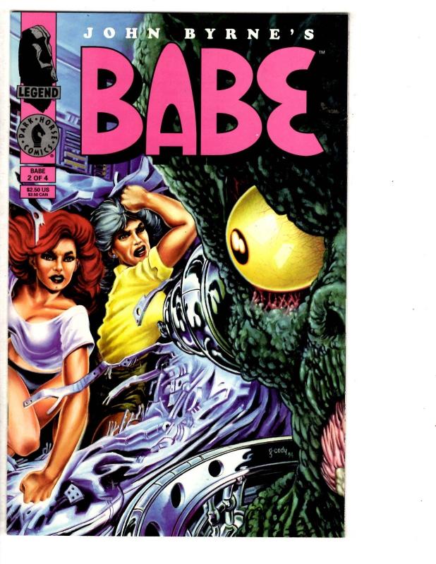 4 Babe Legend/Dark Horse Comic Books # 1 2 3 4 John Byrne Limited Series MS8