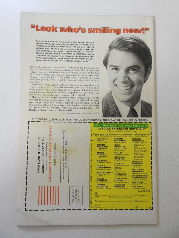 Warlock #10 (1975) VG+ Condition moisture stain