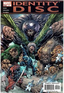 Identity Disc #1,2,3,4,5 Deadpool Juggernaut Full Run NM
