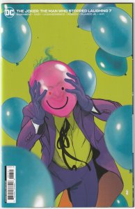 The Joker The Man Who Stopped Laughing # 7 Variant 1:25 Cover NM DC [N7]