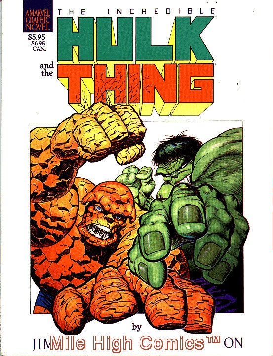 HULK & THING: BIG CHANGE GN (1987 Series) #1 Near Mint